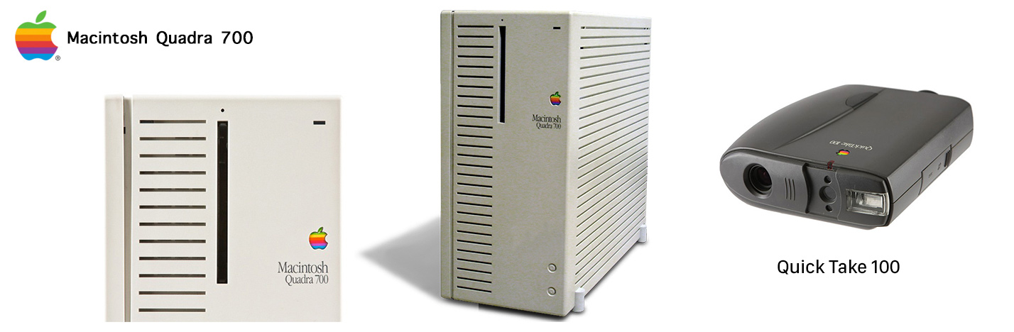 Macintosh Quadra 700 - Apple QuickTake 100 Macintosh Quadra 700 - Apple QuickTake 100